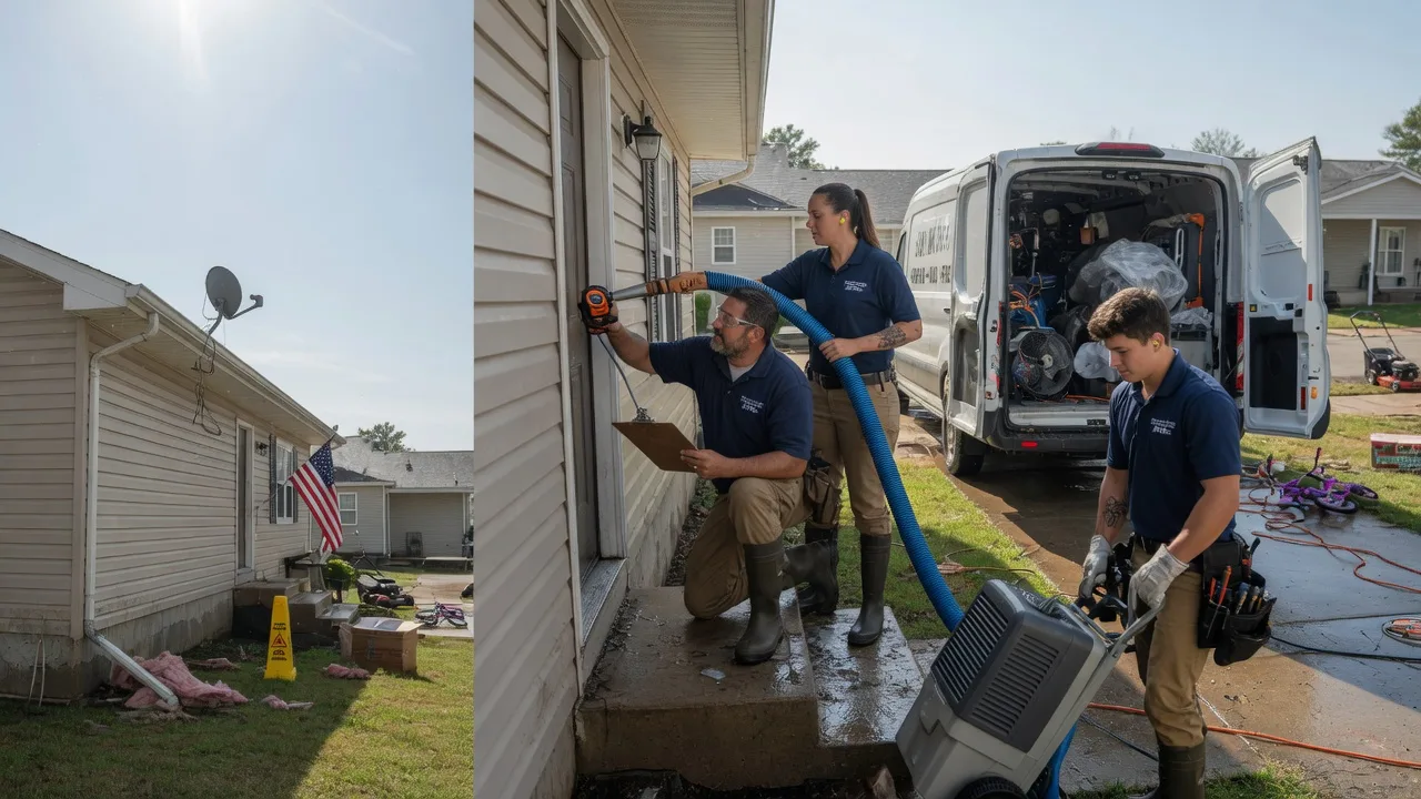 Ceiling Water Damage Restoration in Cameron, TX near me